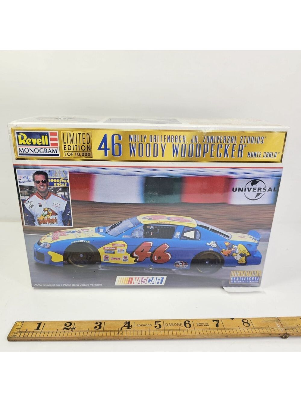 SEALED #85-4132 Revell NASCAR #46 Dallenbach Plastic Model Kit, 1998 NEW